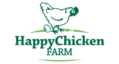 Logo happy chicken farm